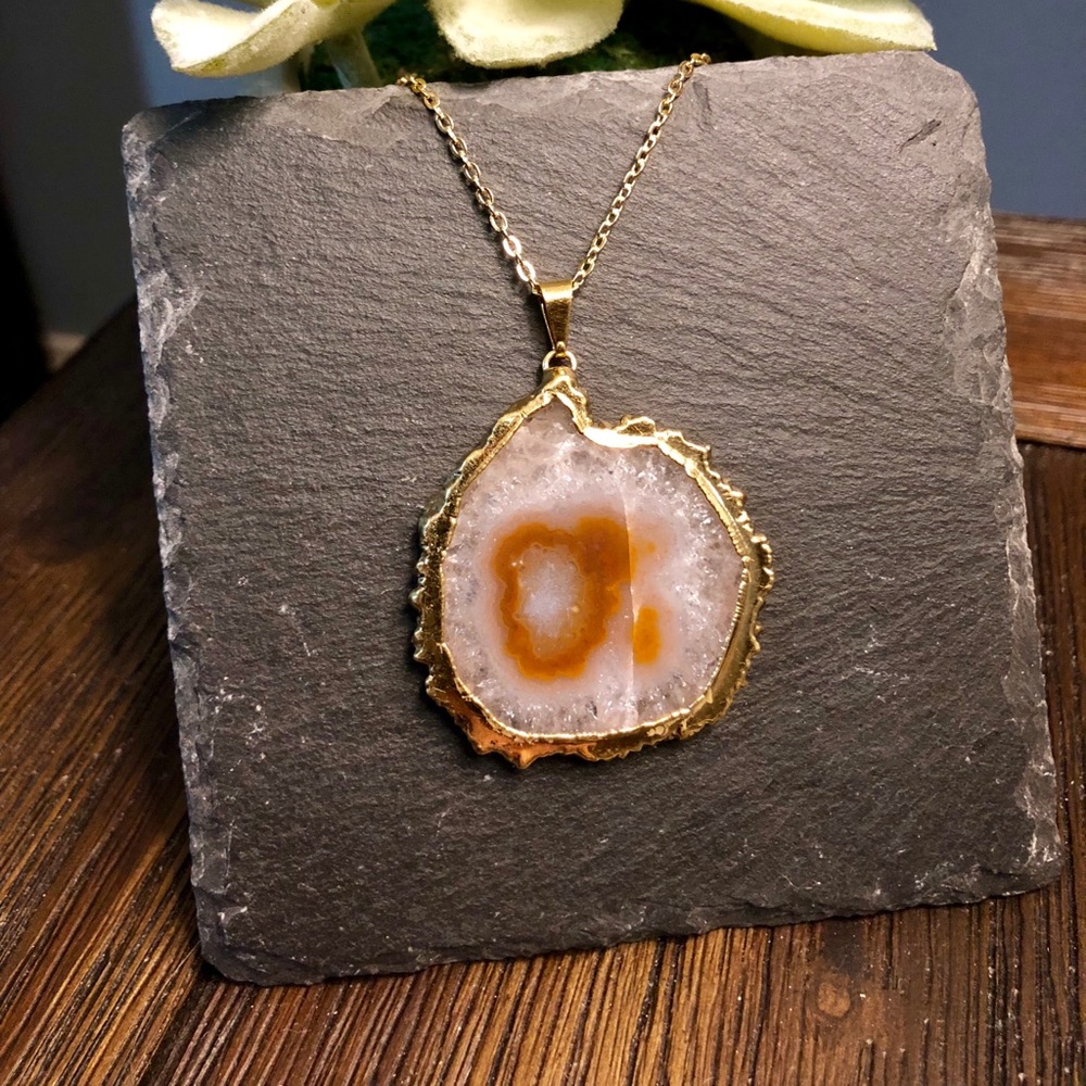 Moroccan Agate Pendant
